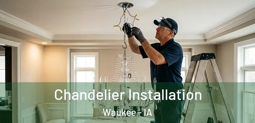 Chandelier Installation Waukee - IA
