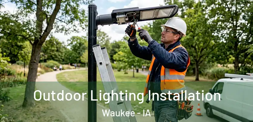 Outdoor Lighting Installation Waukee - IA