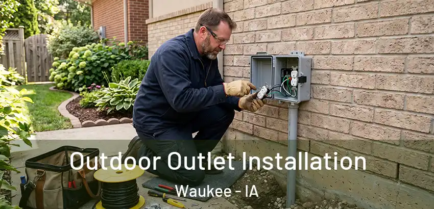 Outdoor Outlet Installation Waukee - IA
