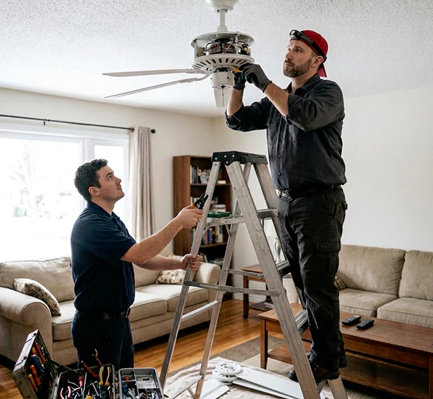 Professional Ceiling Fan Repair: Your Local Fan Specialist in Waukee, IA