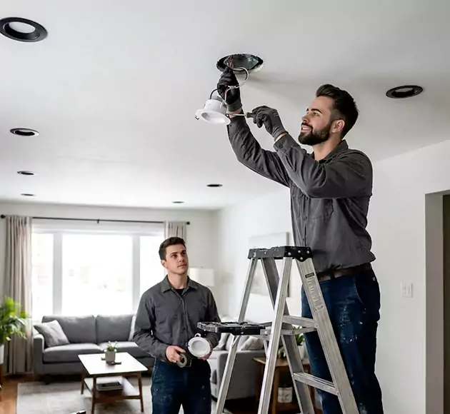 Professional Recessed Lighting Installation: Your Local Lighting Team in Waukee, IA